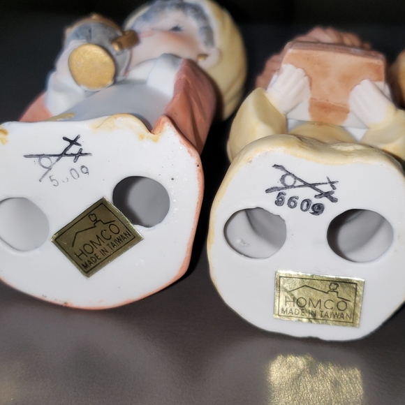 Vintage HOMCO #5609 Three Wise Men Porcelain Set - Picture 12 of 14